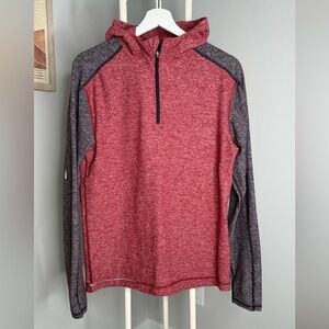 lululemon athletica Heathered Red running top